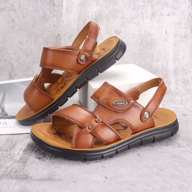 Men’s Leather Beach Sandals