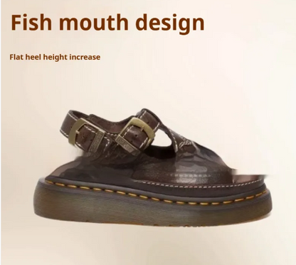 Embroidered Beach Sandals, Fashion Comfortable Outdoor Sandals