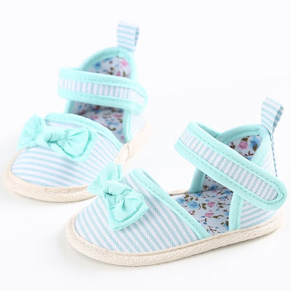 Breathable Soft Bottom Sandals for Baby Girls
