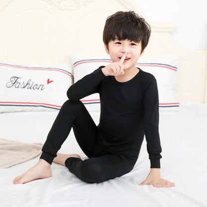 Kids' Modal Autumn Clothing Set | Long-Sleeve Top & Trousers | Boys & Girls