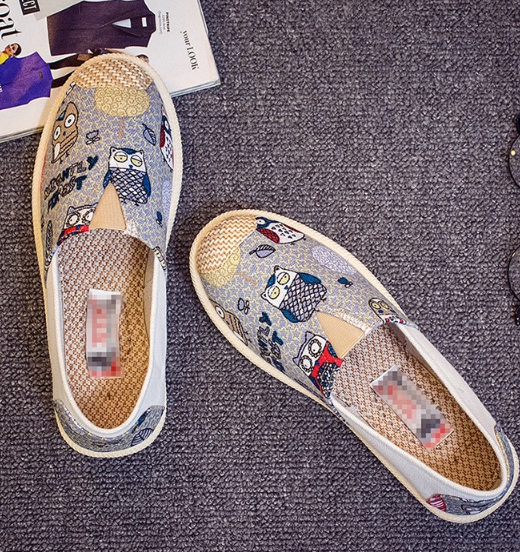 Damen Canvas-Slipper – Bequeme und stützende Alltagsschuhe
