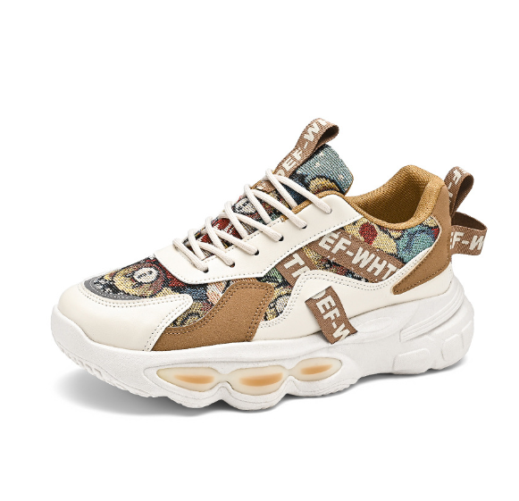 Herren Graffiti Dad Sneakers – Legere Sportschuhe