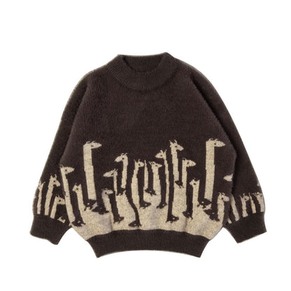 Kids' Cartoon Cotton Sweater | Boys & Girls Jumper