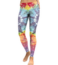 Women's Printed 7/8-Length Stretch Leggings