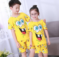 Kinder-Sommer-Cartoon-Pyjama-Set | Unisex | Alter 3–12 Jahre