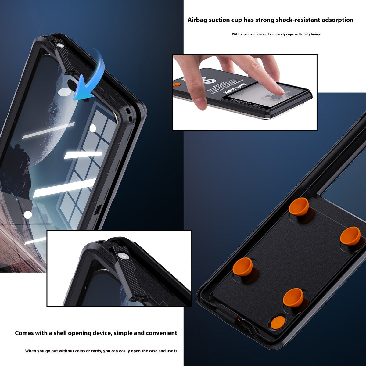 6.9-Inch Waterproof Diving Phone Case