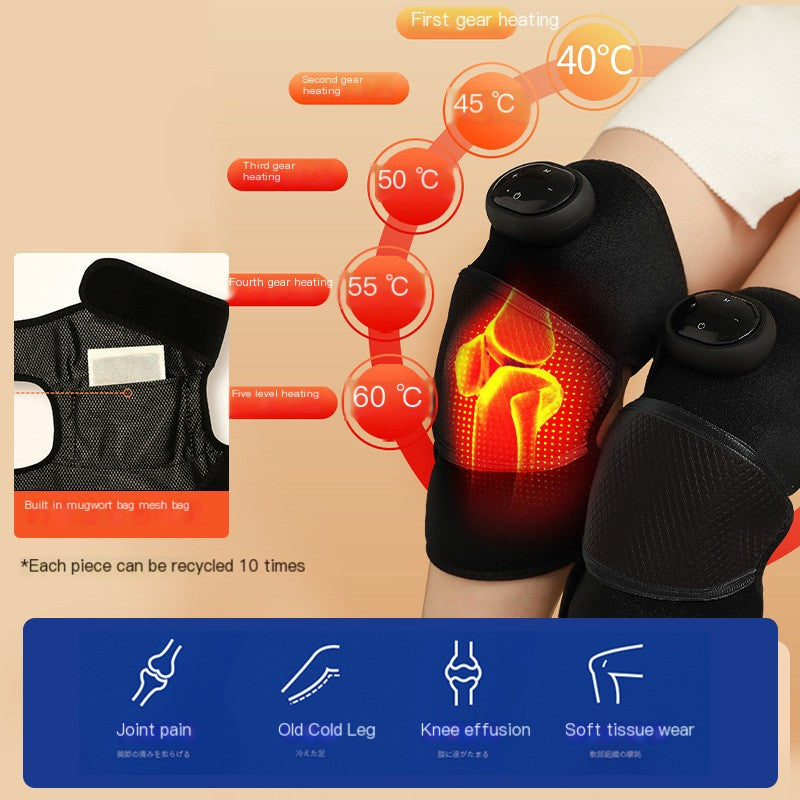 Electric Knee Heat Therapy Massager for Joint Relief