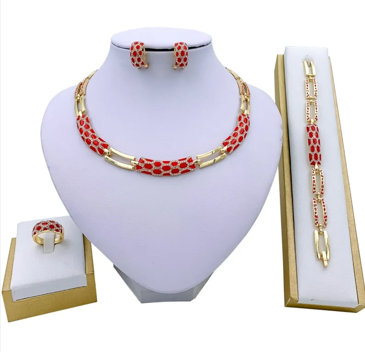Necklace and Earrings Jewellery Set