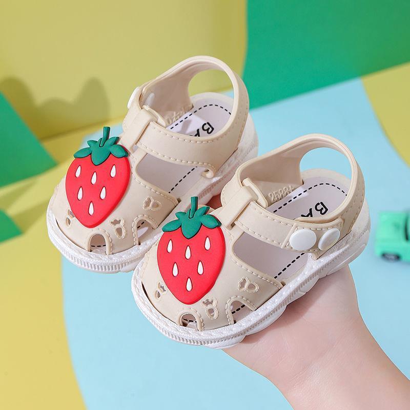 Echte Leder-Sommersandalen für Baby-Mädchen