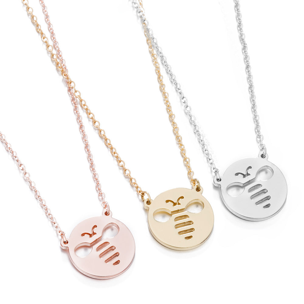 Cut-Out Animal Pendant Necklace