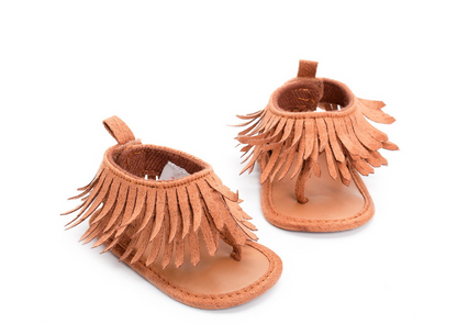 Toddler Sandals with Tassel Design
