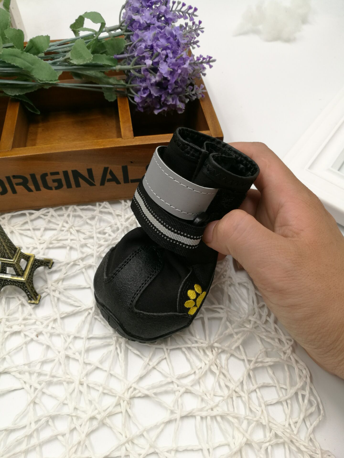 Bottes imperméables pour chien avec semelle antidérapante