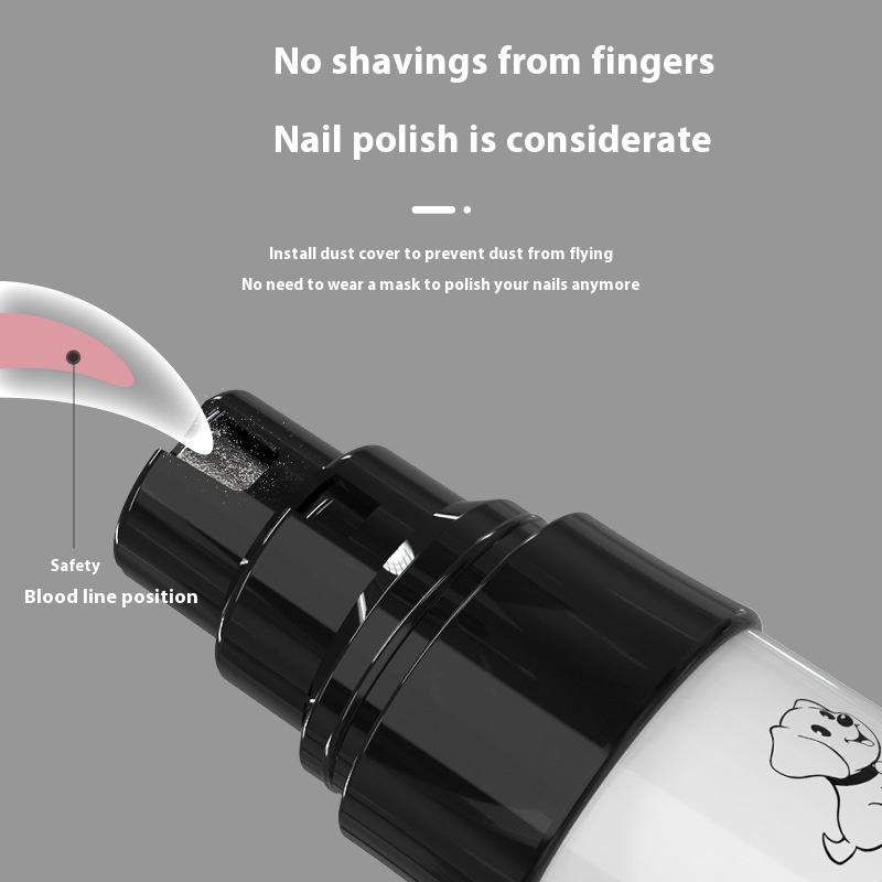 Electric Pet Nail Grinder with LED Light
