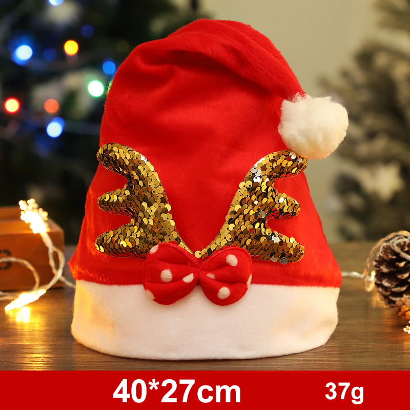 Weihnachten Schneemann & Weihnachtsmann Mützen | Festliche Weihnachtsmützen