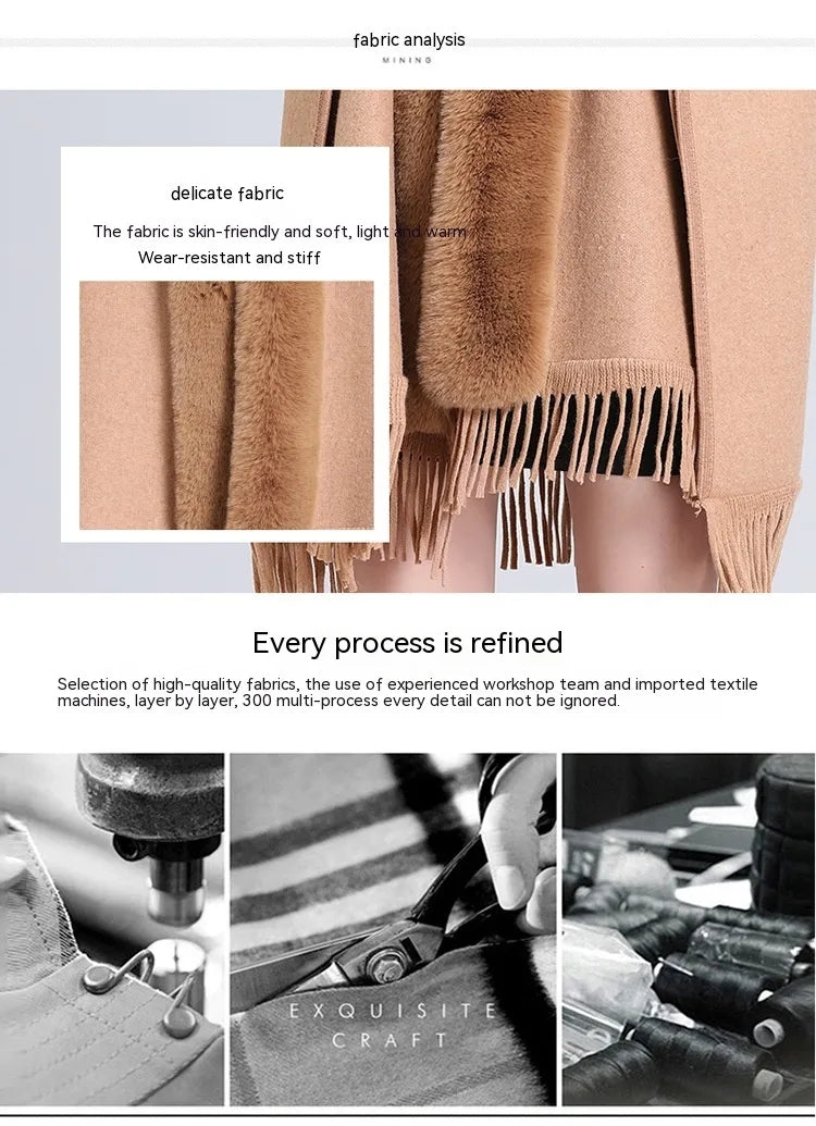 Women's Batwing Tassel Cardigan