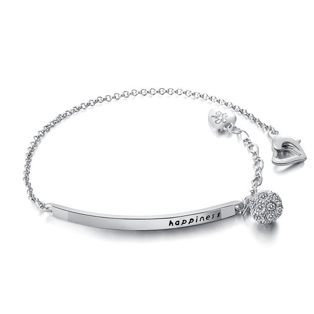 Rose Gold and Gold Ball Bracelet for Women