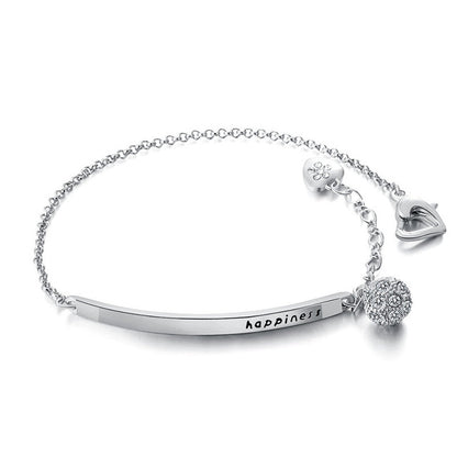 Rose Gold and Gold Ball Bracelet for Women