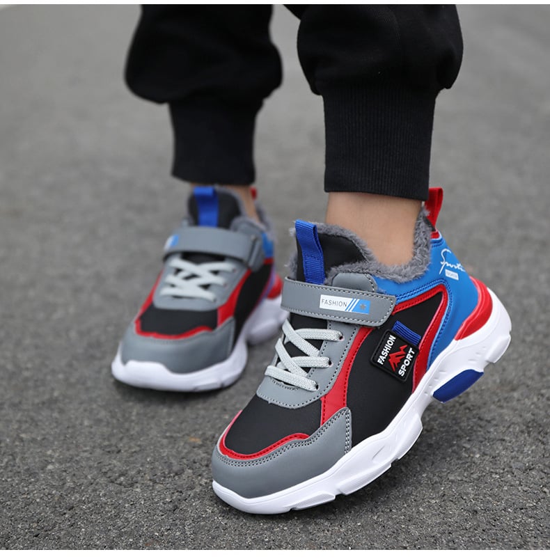 Kids' Fleece-Lined Winter Trainers