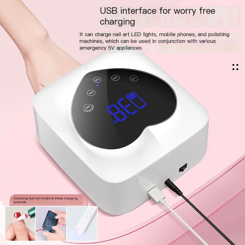 X20 Wireless Rechargeable Nail Lamp – Professional UV/LED Gel Curing Light