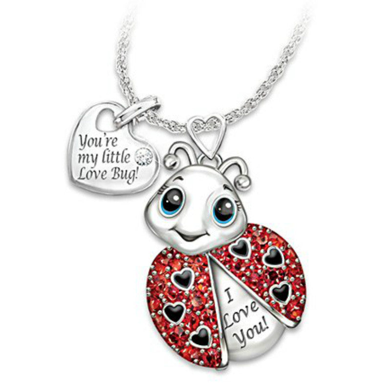 Ladybug Pendant Necklace
