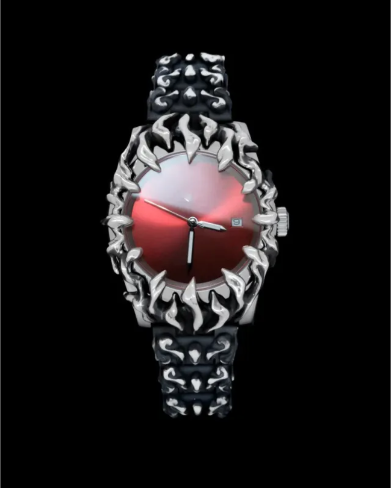 Sculptural-Case Fashion Watch
