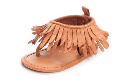 Toddler Sandals with Tassel Design