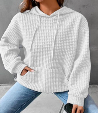 Women's Loose Hooded Sweater