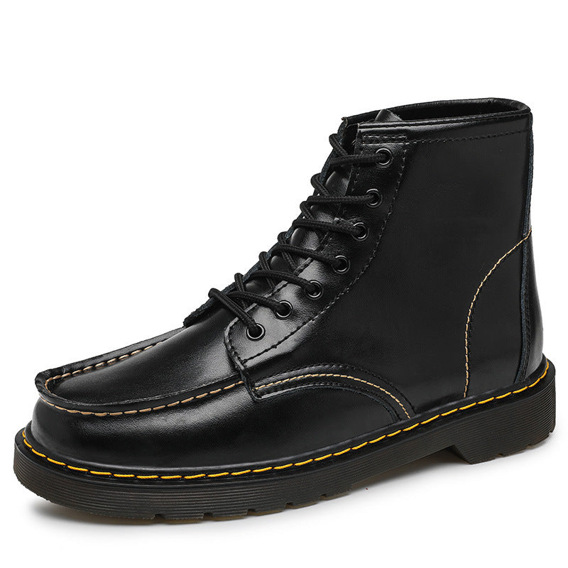 Men’s High-Top Leather Boots