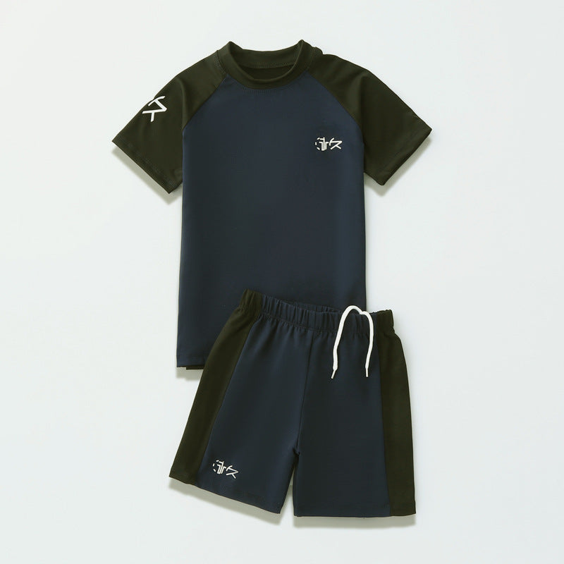 Boys' UV Protection Split Swimwear Training Set
