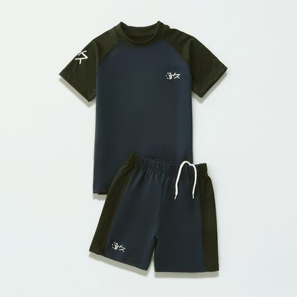 Boys' UV Protection Split Swimwear Training Set