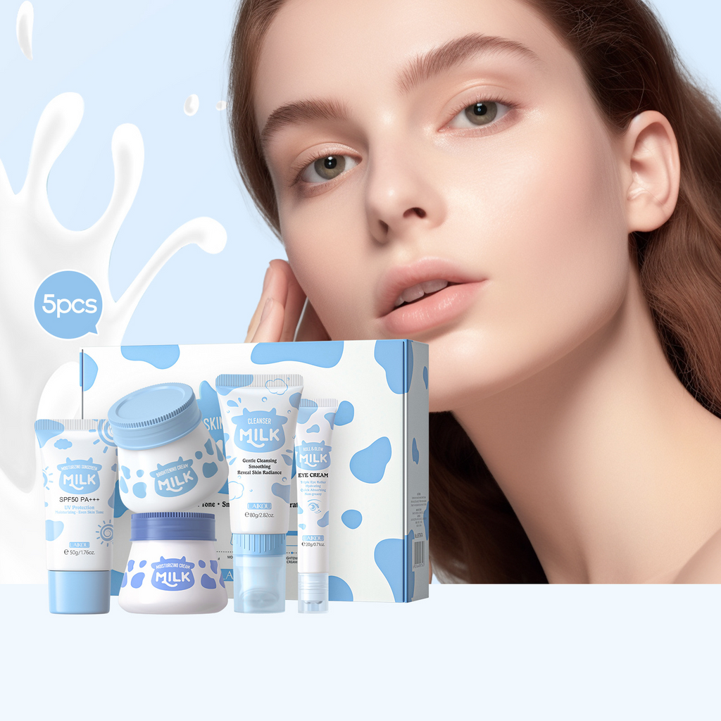 Milk Skincare Set – 5 Pieces