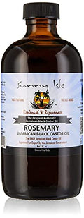 Sunny Isle Rosemary Jamaican Black Castor Oil, 8oz