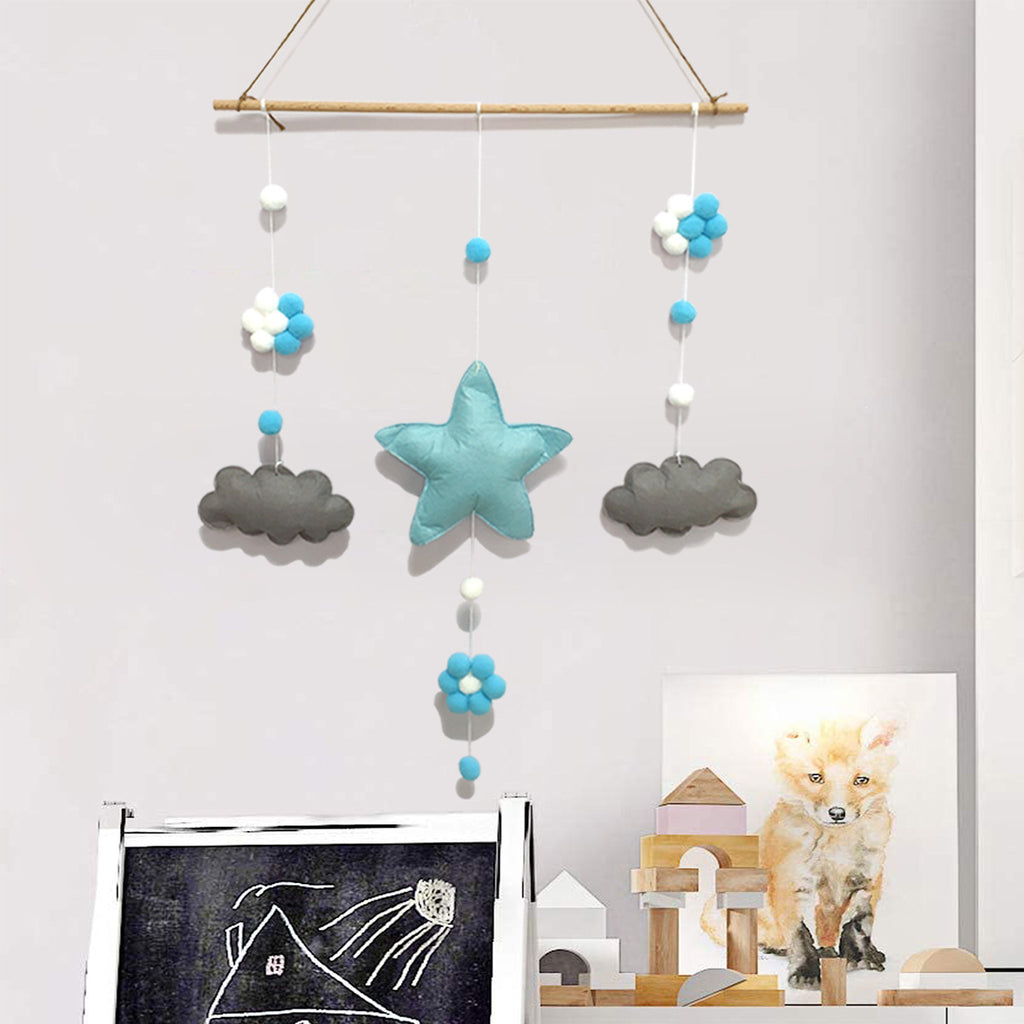 Nordic Stil Kinderzimmer Sterne und Wolken Wanddekoration