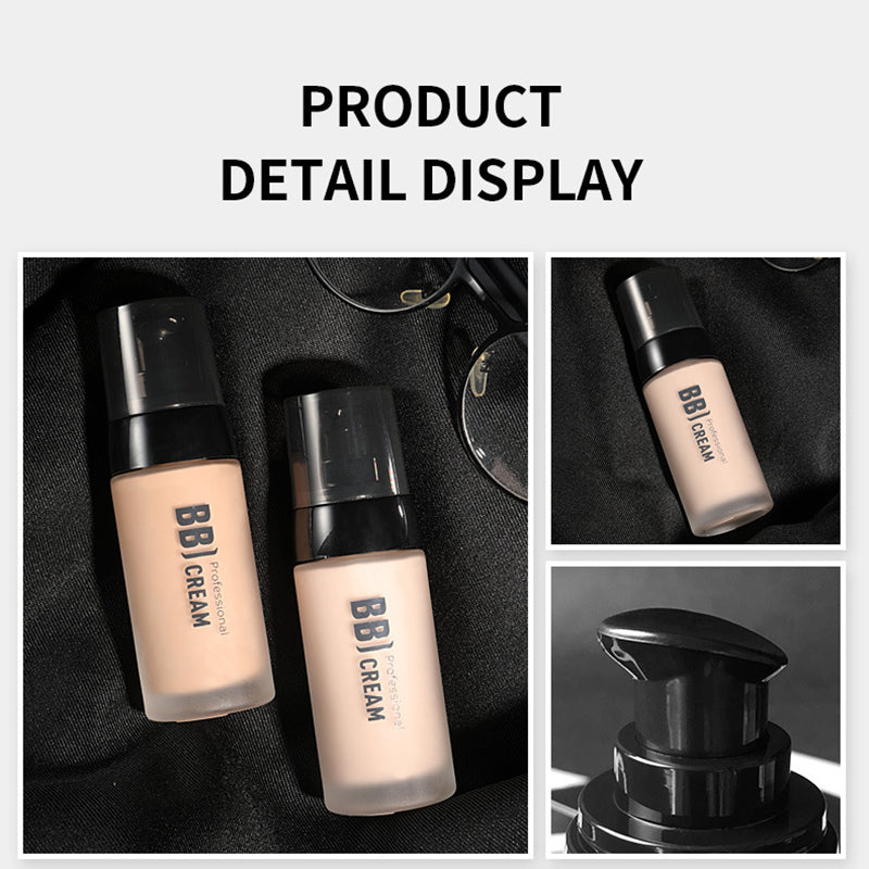 LAIKOU Men's BB Cream – Oil Control, Concealer & Waterproof Foundation