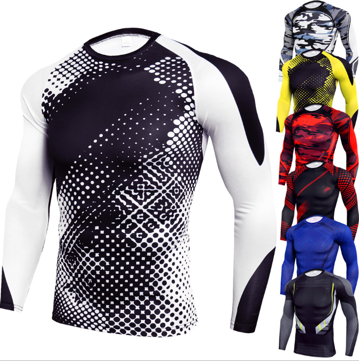BJJ Rashguard | Jiu-Jitsu Kompressions-Shirt mit langen Ärmeln