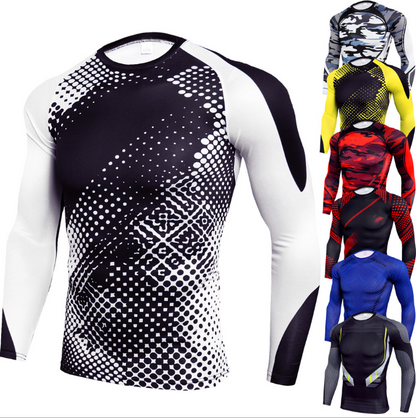 BJJ Rash Guard | Jiu-Jitsu Long Sleeve Compression Top