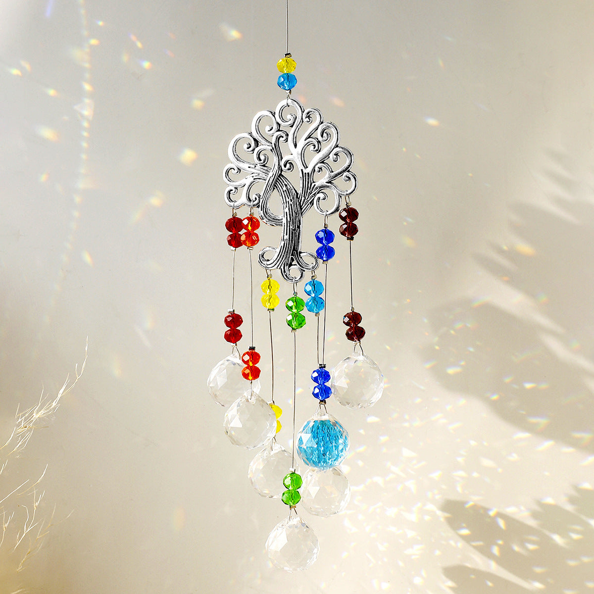 Attrape-soleil en cristal – Décoration arc-en-ciel pour fenêtre et jardin