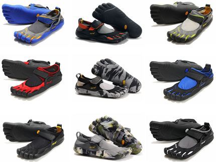 Barfuß-Five-Finger-Laufschuhe – Sportschuhe mit Naturkautschuksohle