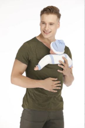 Kangaroo Pocket T-Shirt Baby Carrier