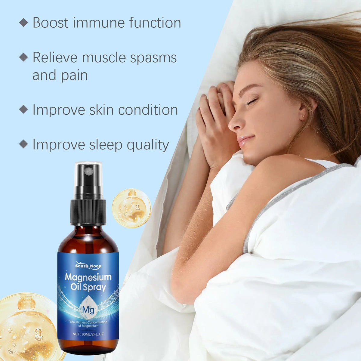 Magnesium Oil Sleep Spray Tea Tree Blend