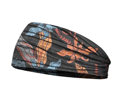 Floral Print Wide Headband – Yoga & Everyday Hair Band