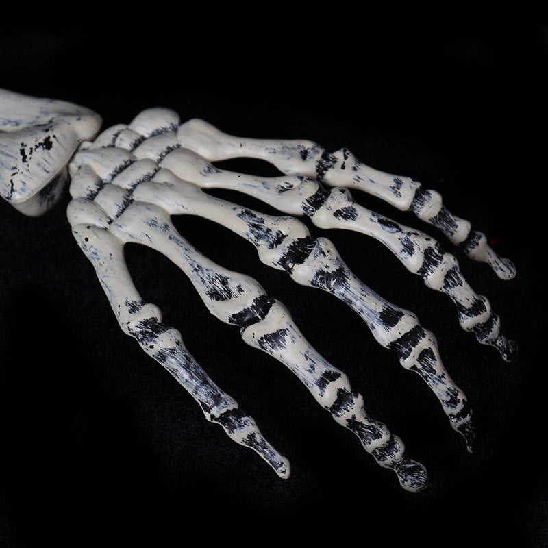 Halloween Skeleton Garden Decor – Glowing Skull & Hand Stakes