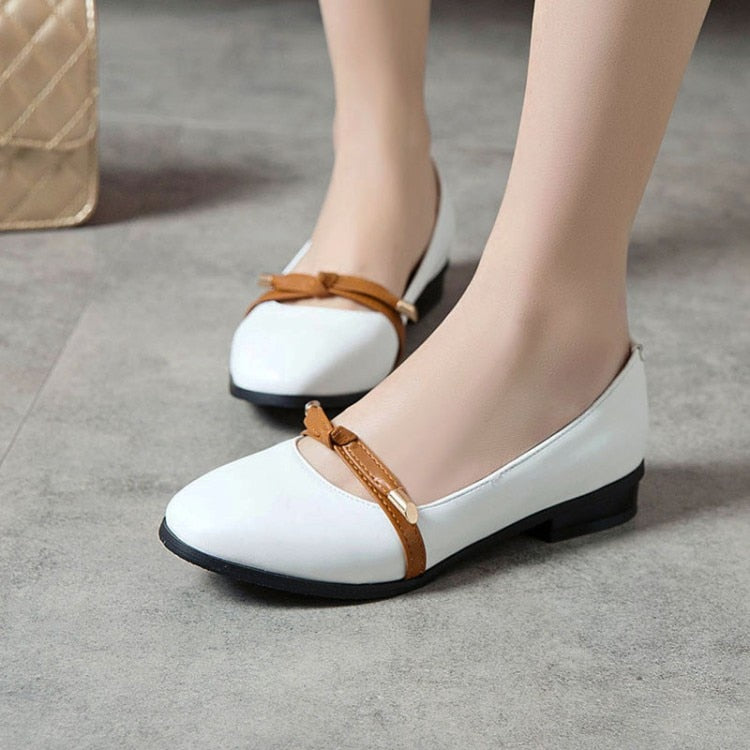 Girls' Leather High Heel Shoes | Stylish School Footwear