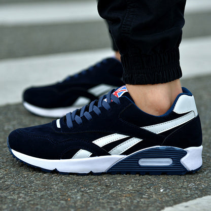 Unisex Synthetic Leather Casual Skate Sneakers