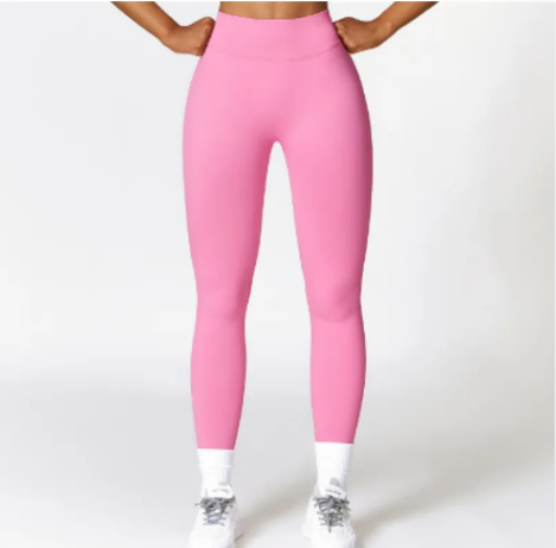Damen-Yoga-Leggings mit hoher Taille, gebürstet, Po-Lifting