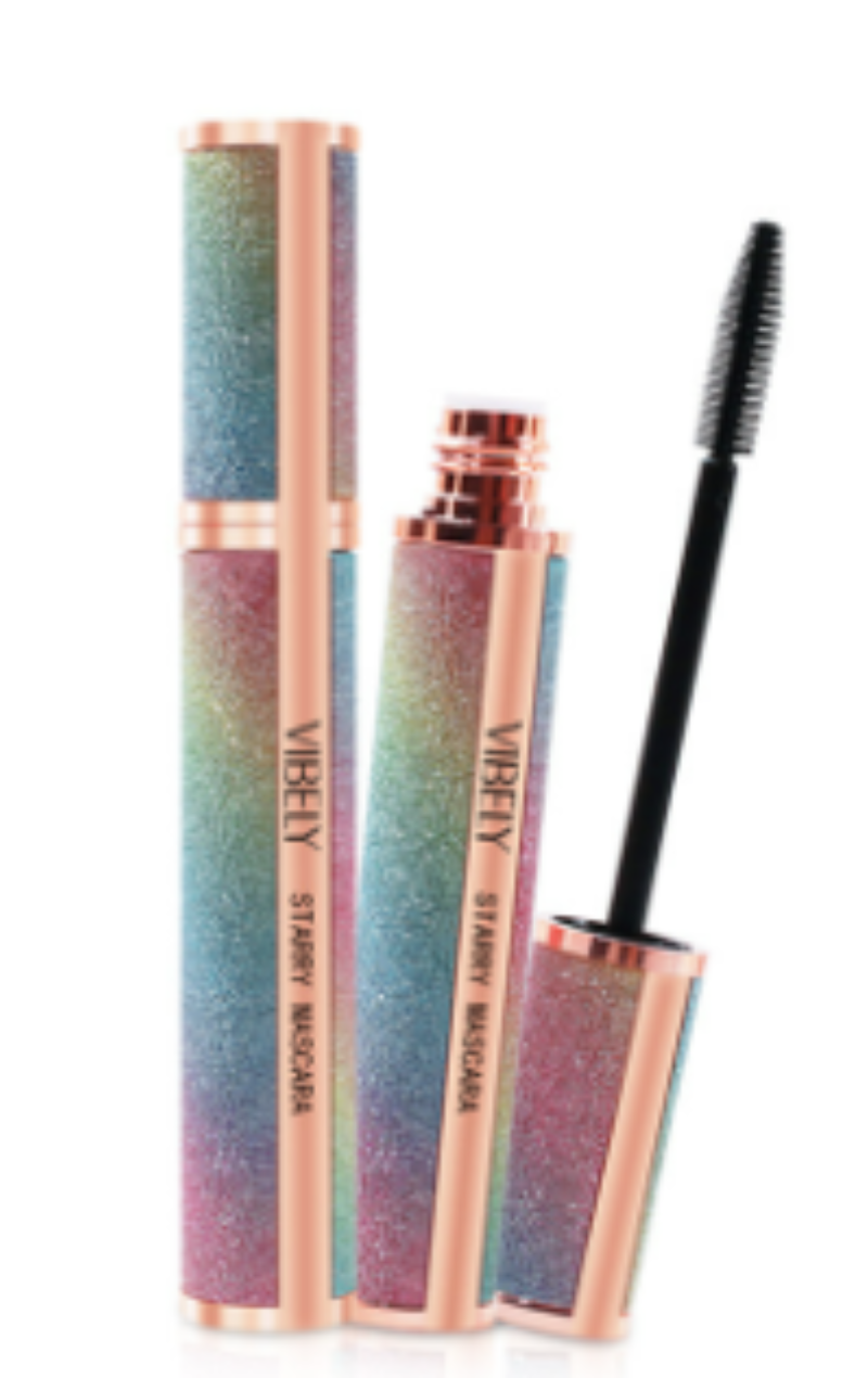 VIBELY Waterproof 4D Lengthening Mascara – Dramatic Volume & Length