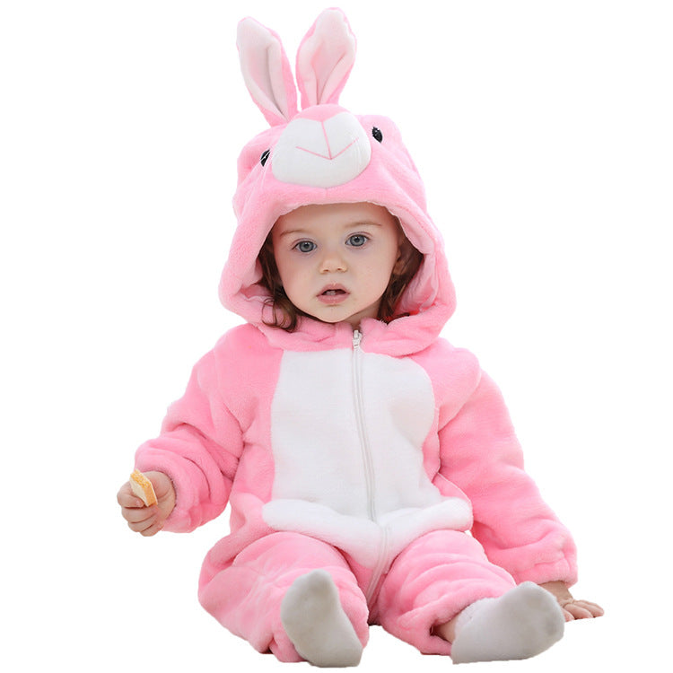 MICHLEY Plush Animal Romper