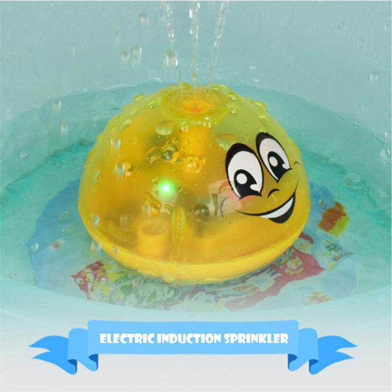 Electric Sensory Water Spray Ball With Lights And Music
