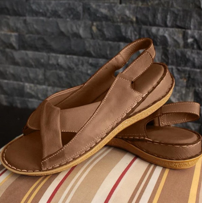 Knot Front Peep Toe Sandals