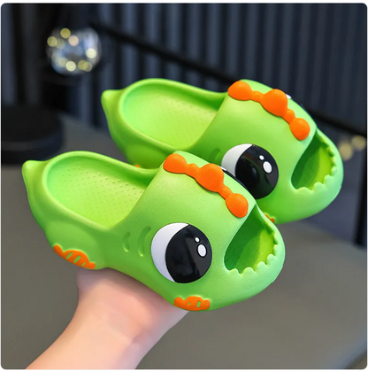 Children's Non-Slip Bathroom Slippers – Soft Indoor House Shoes for Kids